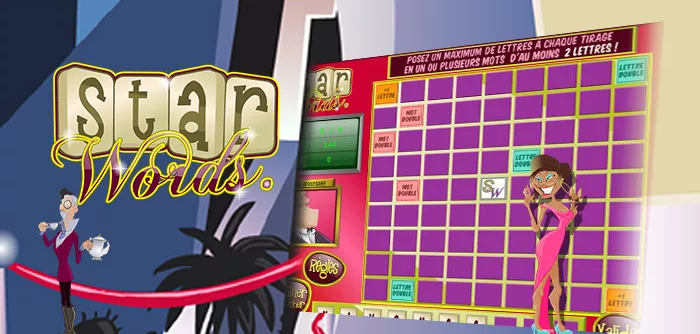 Faites-vous une place parmi les Stars des Mots ! Vous jouez seul sur la grille, ne vous laissez pas intimider par l'adversaire ! Posez et imbriquez tous les mots possibles à partir de 2 lettres !