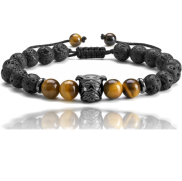 Un Bracelet Pierre de Météorite Bulldog