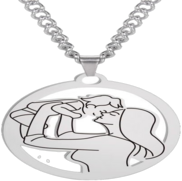 <notranslate>un Collier Mère-Fille Ajouré</notranslate>
