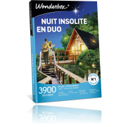Un Coffret Wonderbox NUIT INSOLITE EN DUO