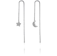 Une Paire de Boucles d'oreilles pendantes