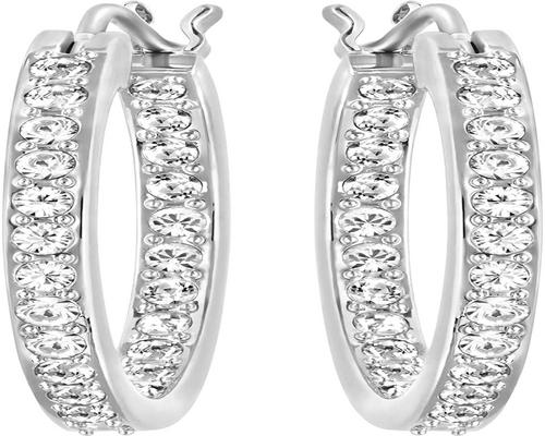 une Paire De Boucle D'Oreilles Swarovski Sommerset