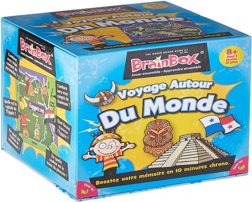 un Jeu Brain Box Voyage Autour Du Monde