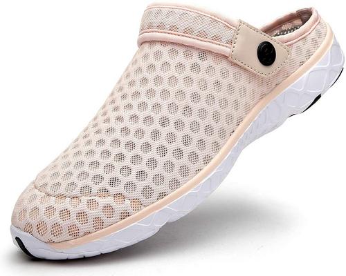 une Paire De Mules Femmes Hommes Respirant Chaussures De Jardin Perforés- De Pantoufles Sandales D'Été Chaussures
