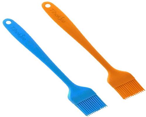 un Pinceau Tihokile De Cuisine- Pâtisserie Ustensiles De Cuisine Silicone Brosse De En Silicone Résistant À La Chaleur Sans Bpa Convient La Pâtisserie/Bbq/Steak