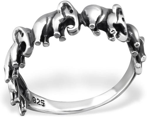 une Bague Tata Gisele En Argent 925/000 Vieilli