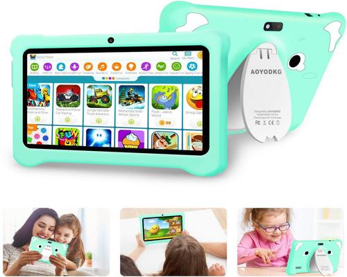 une Tablette Enfant 7Pouces ,Ips Android 10.0 Certifié Par Google Gms