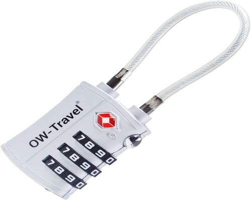 un Cadenas Cable Tsa Pour Valise