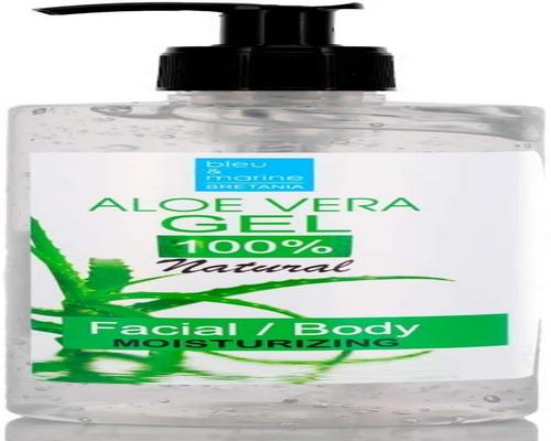 un Gel 100% Natural D'Aloe Vera 500 Ml Excellent Hydratant Visage & Corps Cheveux