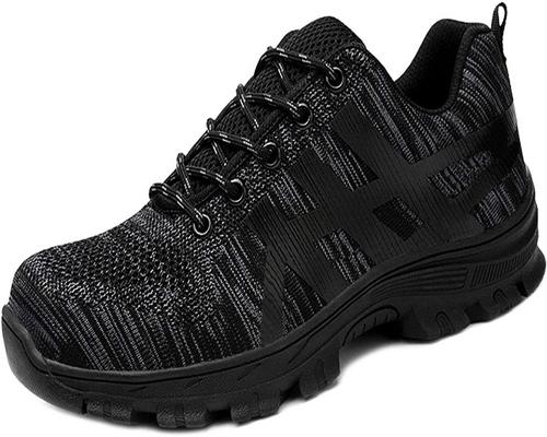 une Paire De Basket Chnhira Homme Femme De Sécurité De Travail Unisexes Semelle De Protection