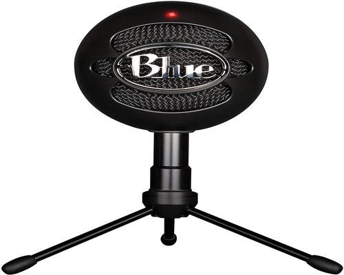 un Micro Pc Blue Snowball Ice À Condensateur Cardioïde