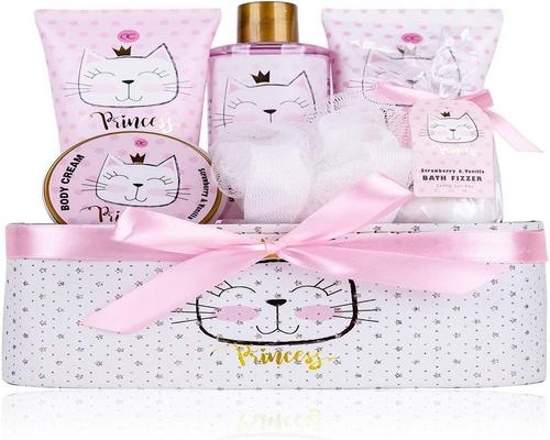 un Coffret Cadeau Princess Kitty Avec Parfum De Fraise Et Vanille