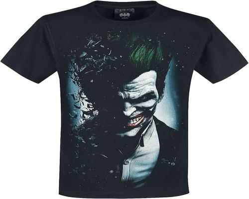 un T-Shirt Homme Batman 'The Joker' De Couleur Noir