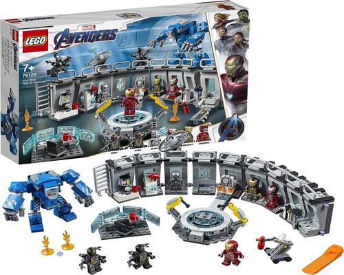 un Jeu Lego 76125 Marvel Super Heroes La Salle Des Armures D’Iron Man