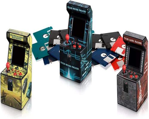 une Mini Arcade Retro / Borne Portable Geek Avec 250 Jeux Intégrés