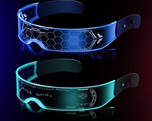 une Paire De Lunettes Led Kimimara Style Cyberpunk