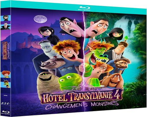 un Blu-Ray Hôtel Transylvanie : Changements Monstres