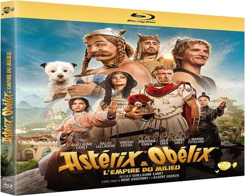 un Blu-Ray "Astérix & Obélix : L'Empire Du Milieu" Avec Fourreau