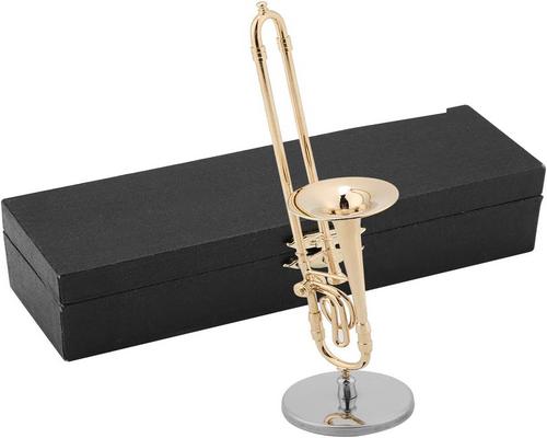 un Trombone Miniature Décoratif