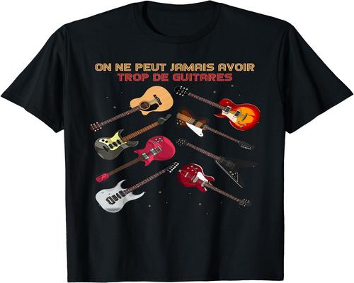 un T-Shirt Guitare Pour Musiciens
