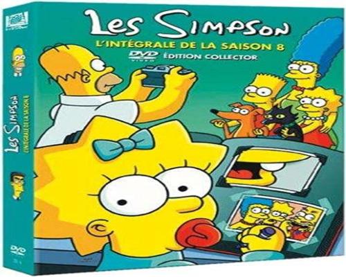 un Coffret Dvd "Les Simpson - Saison 8"