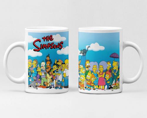 un Mug Simpsons Ville En Céramique - Idéal Pour Votre Café Matinal