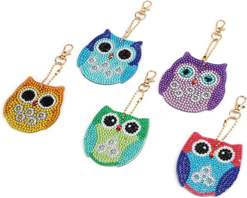 un Kit De Porte-Clés Hibou Mwoot Diy