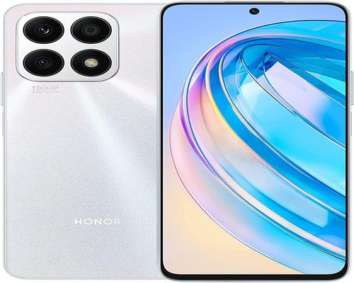 un Smartphone Honor X8A 4G Argent