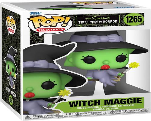une Figurine Witch Maggie Simpson
