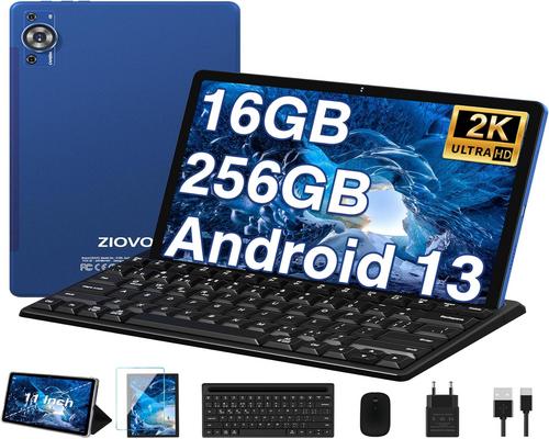 une Tablette Ziovo 2K 11 Pouces Android
