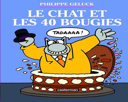 un Livre "Le Chat Et Les 40 Bougies"