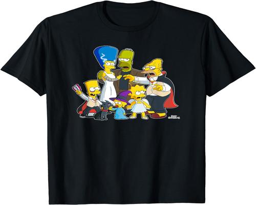 un T-Shirt Halloween The Simpsons
