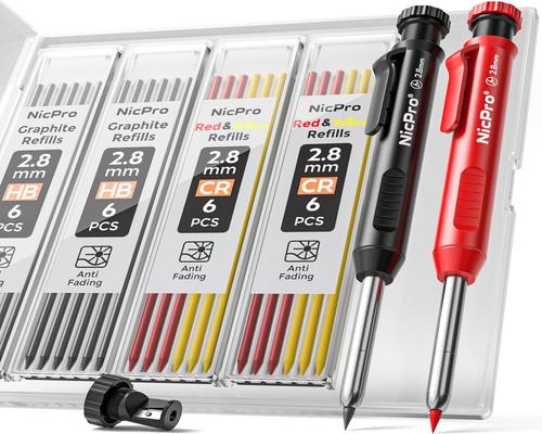un Ensemble De Crayons De Charpentier Nicpro