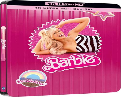 un Steelbook Barbie En 4K Ultra Hd