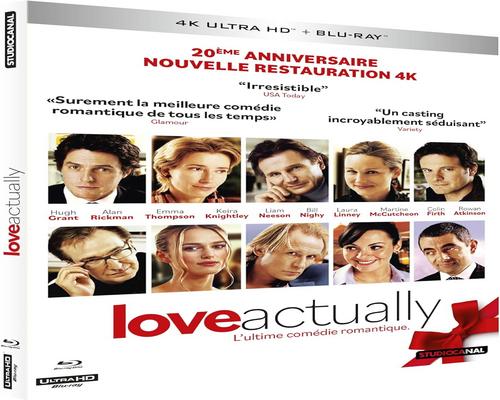 un Blu-Ray Love Actually En 4K