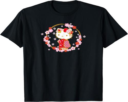 un T-Shirt Hello Kitty Cherry Blossom