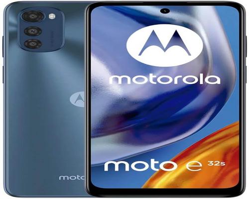 un Motorola Moto E32S Gris