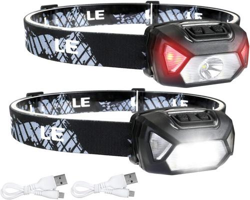 une Paire De Lampes Frontales Led