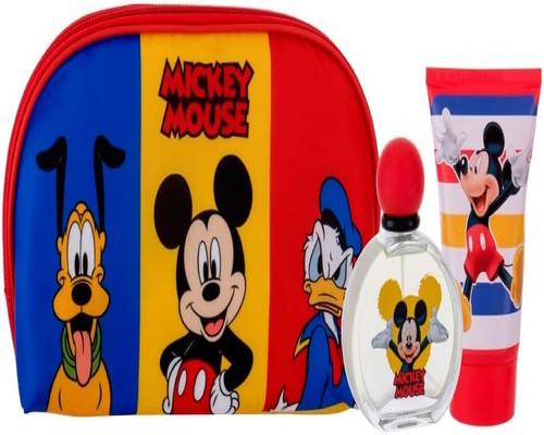 un Nécessaire Mickey Avec Eau De Toilette Et Gel