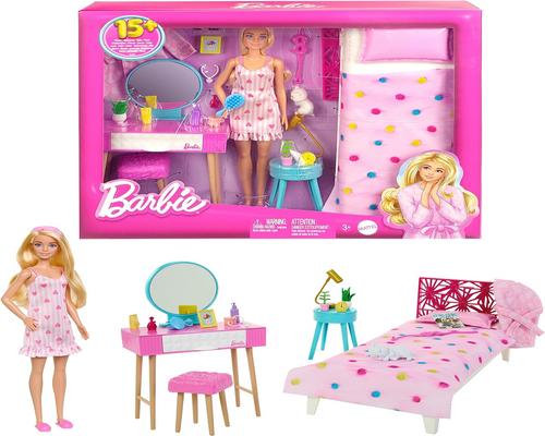 un Jouet Enfant Barbie La Chambre De Barbie