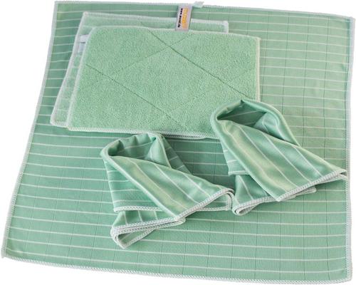 un Lot De 5 Chiffons De Nettoyage En Viscose De Bambou Muxel