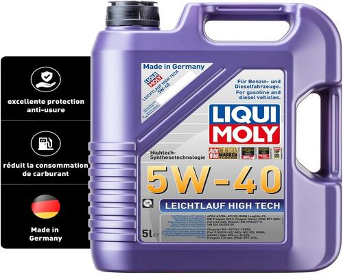 une Huile Motrice Liqui Moly Leichtlauf High Tech 5W-40