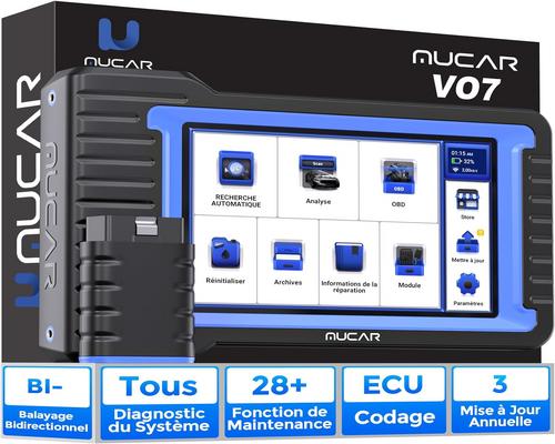 un Outil "Mucar Vo7 Valise Diagnostic Auto"