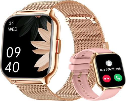 une Montre Connectée Zoskvee Avec Appel Bluetooth