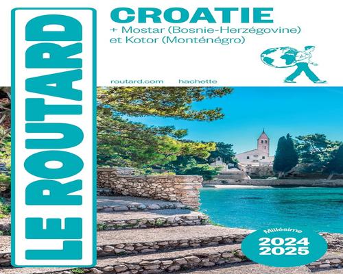 un Livre "Guide Du Routard Croatie 2024/25"