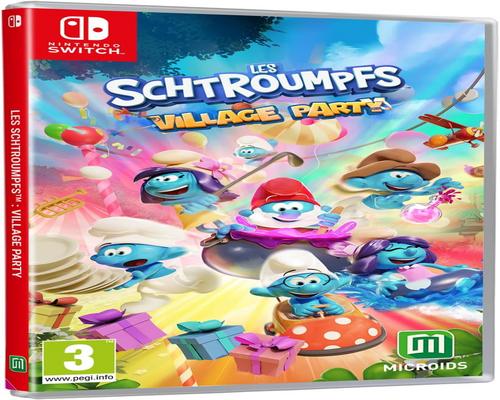 un Jeu "Les Schtroumpfs - Village Party" Sur Nintendo Switch