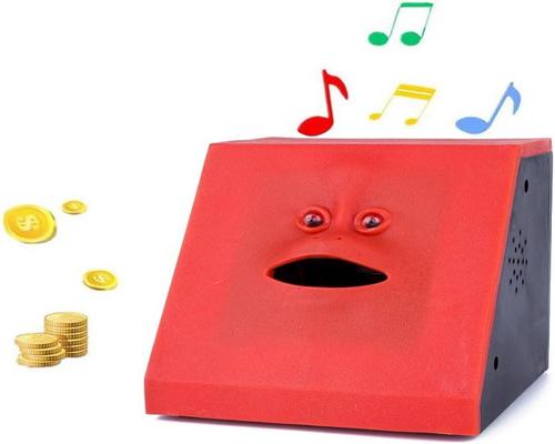 une Tirelire Automatique Wefoonlo (Rouge Plat)