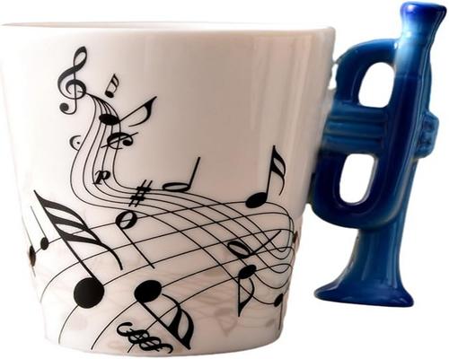 une Tasse En Céramique Croerma De 240 Ml Avec Motif Musical