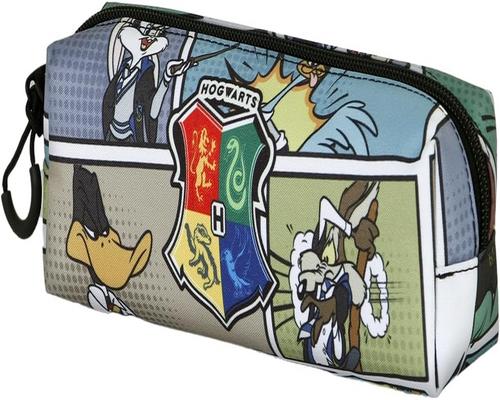 une Trousse Looney Tunes Harry Comic-Carré Fan 2.0, Gris