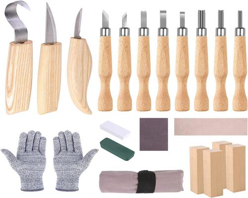 un Kit D'Outils De Sculpture Sur Bois Hospaop